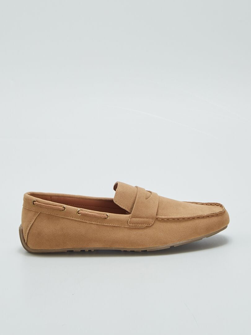 MOCASINES DE ANTELINA  MARRON