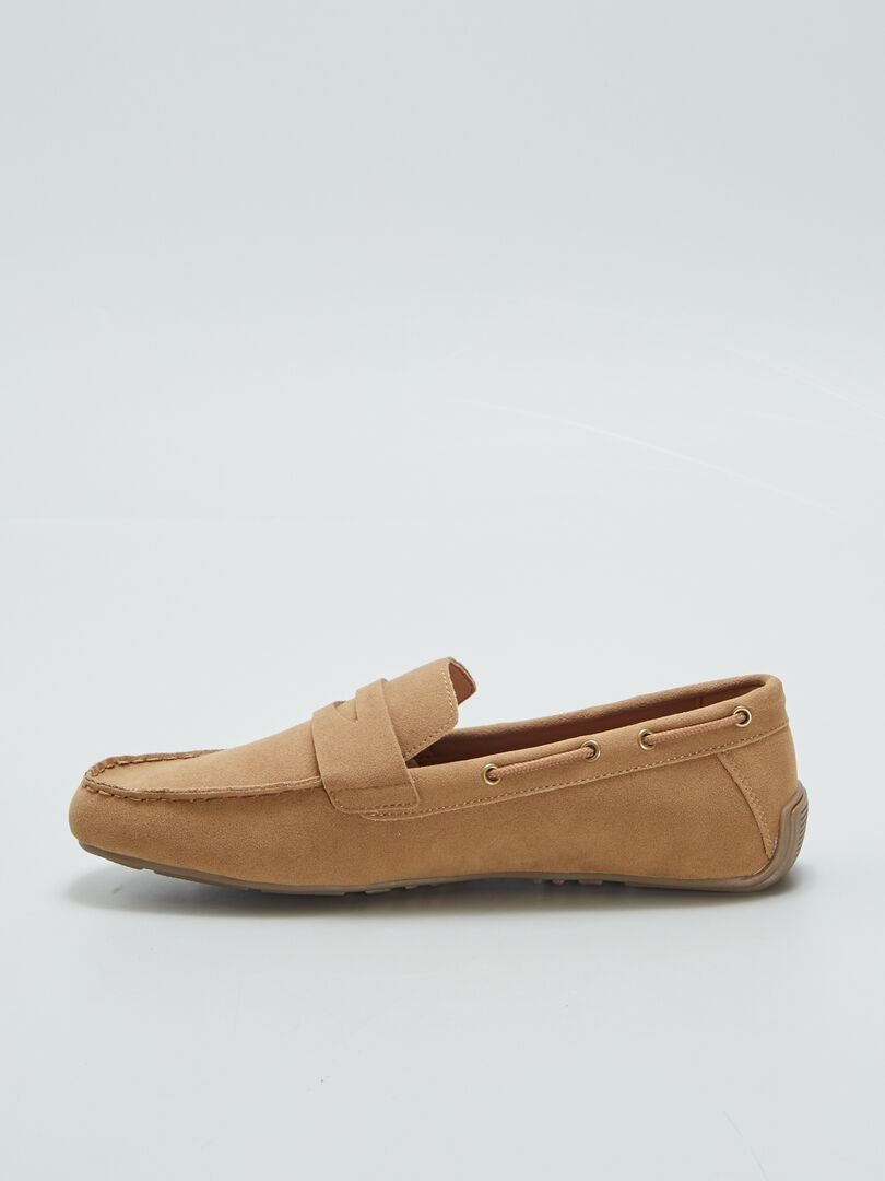 MOCASINES DE ANTELINA  MARRON