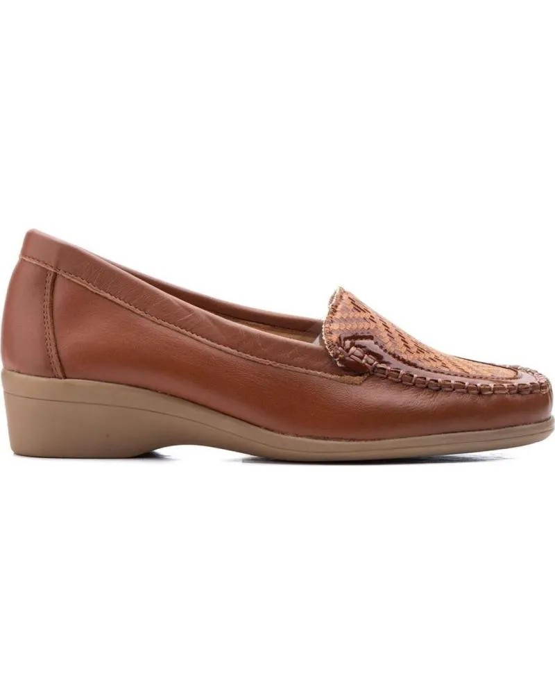 Mocasines de Mujer LA VIDA ROSA MOCASINES CUERO