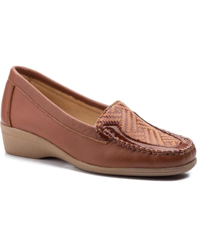 Mocasines de Mujer LA VIDA ROSA MOCASINES CUERO