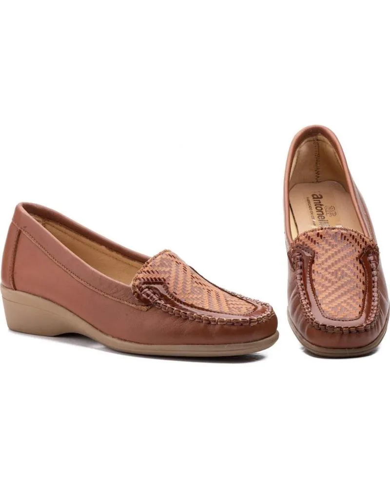 Mocasines de Mujer LA VIDA ROSA MOCASINES CUERO