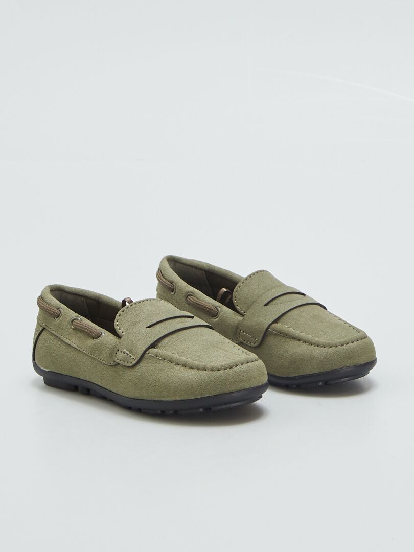 MOCASINES ESTILO NáUTICO  KAKI