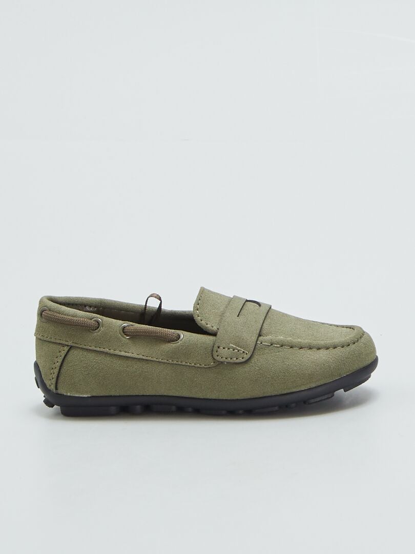 MOCASINES ESTILO NáUTICO  KAKI