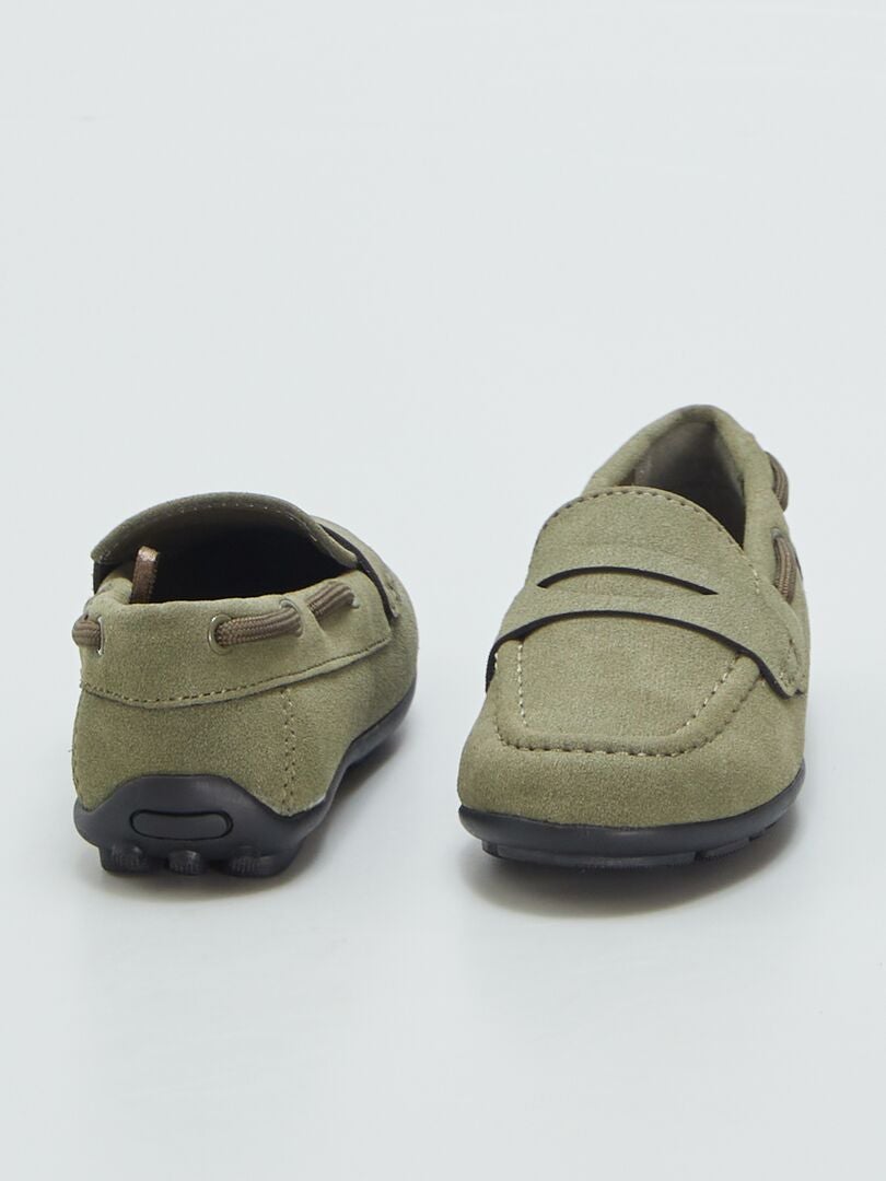 MOCASINES ESTILO NáUTICO  KAKI