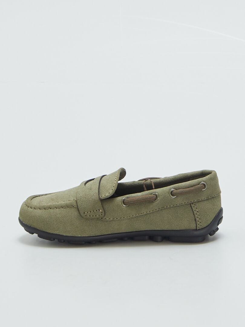 MOCASINES ESTILO NáUTICO  KAKI