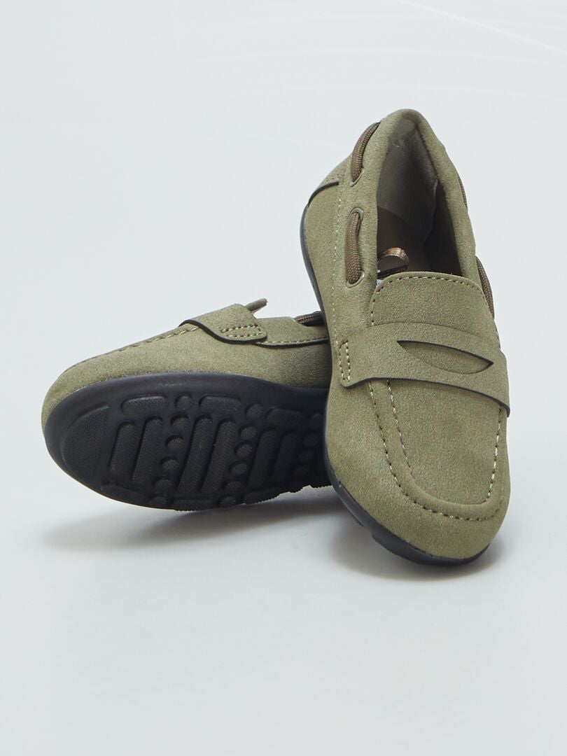 MOCASINES ESTILO NáUTICO  KAKI