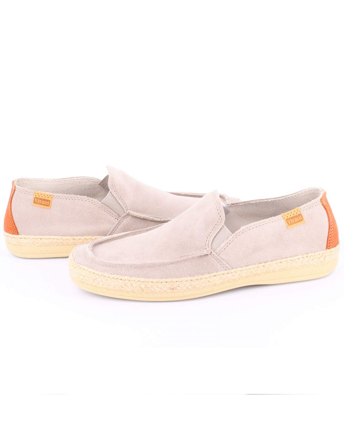 Mocasines Hombre Serraje Beig