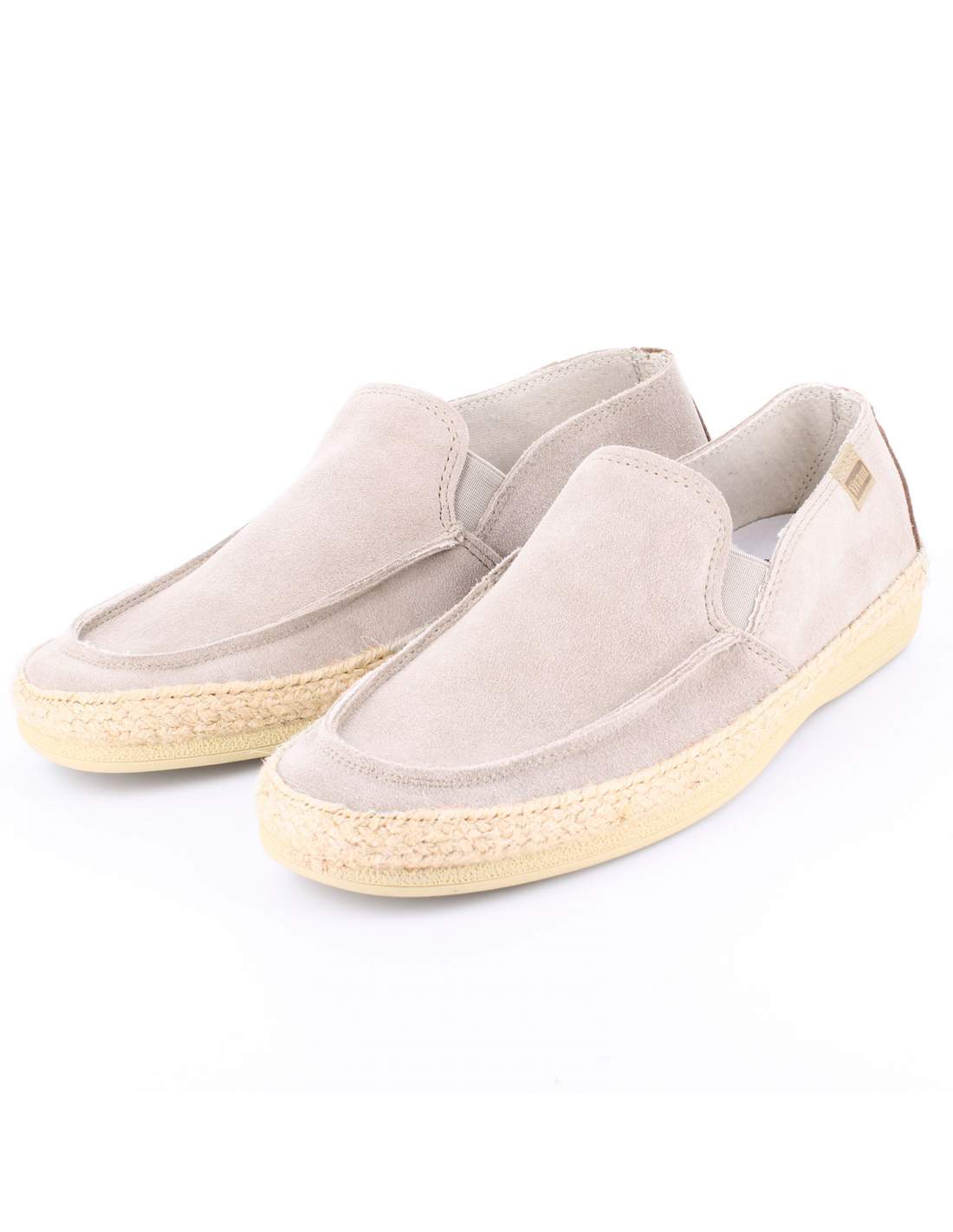 Mocasines Hombre Serraje Beig