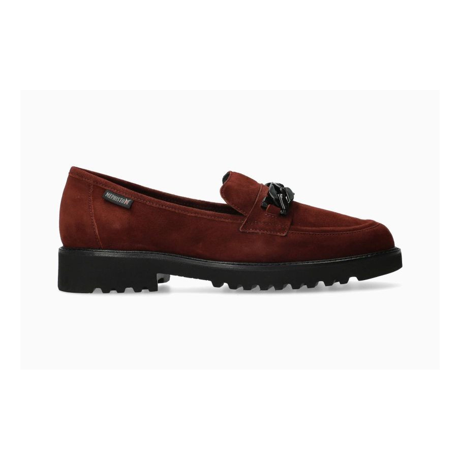 MOCASINES MEPHISTO MUJER BURDEOS