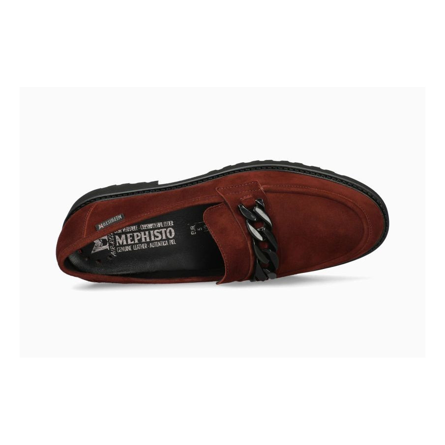 MOCASINES MEPHISTO MUJER BURDEOS