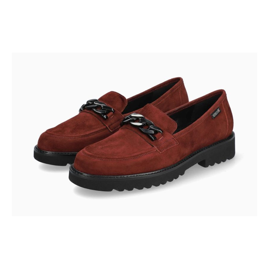 MOCASINES MEPHISTO MUJER BURDEOS