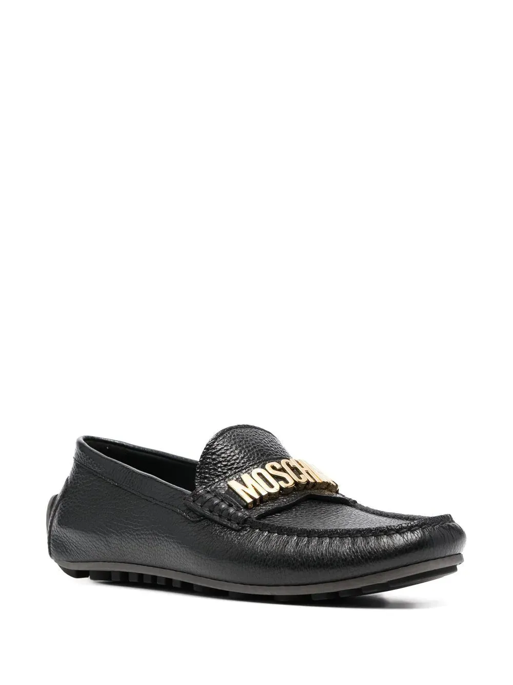 MOCASINES PIEL LOGOTIPO METALICO
