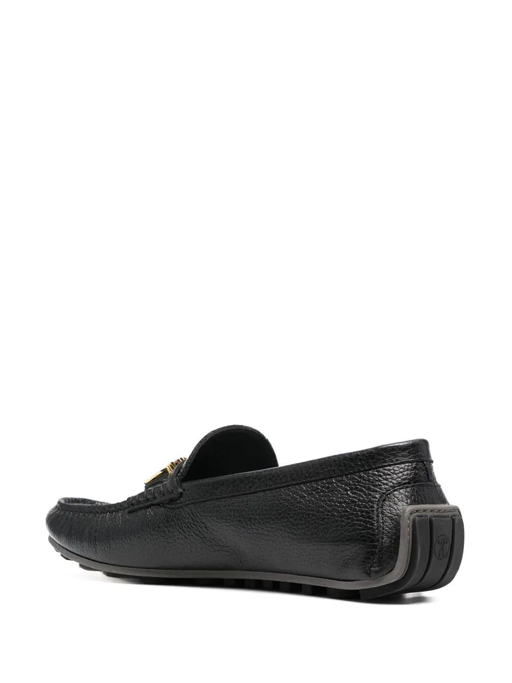 MOCASINES PIEL LOGOTIPO METALICO