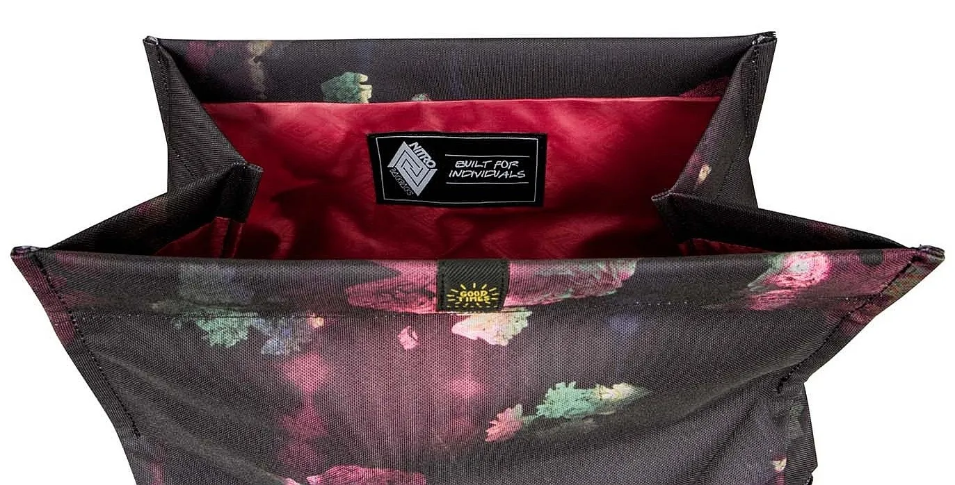 MOCHILA NITRO SCRAMBLER  BLACK ROSE  WOMEN´S