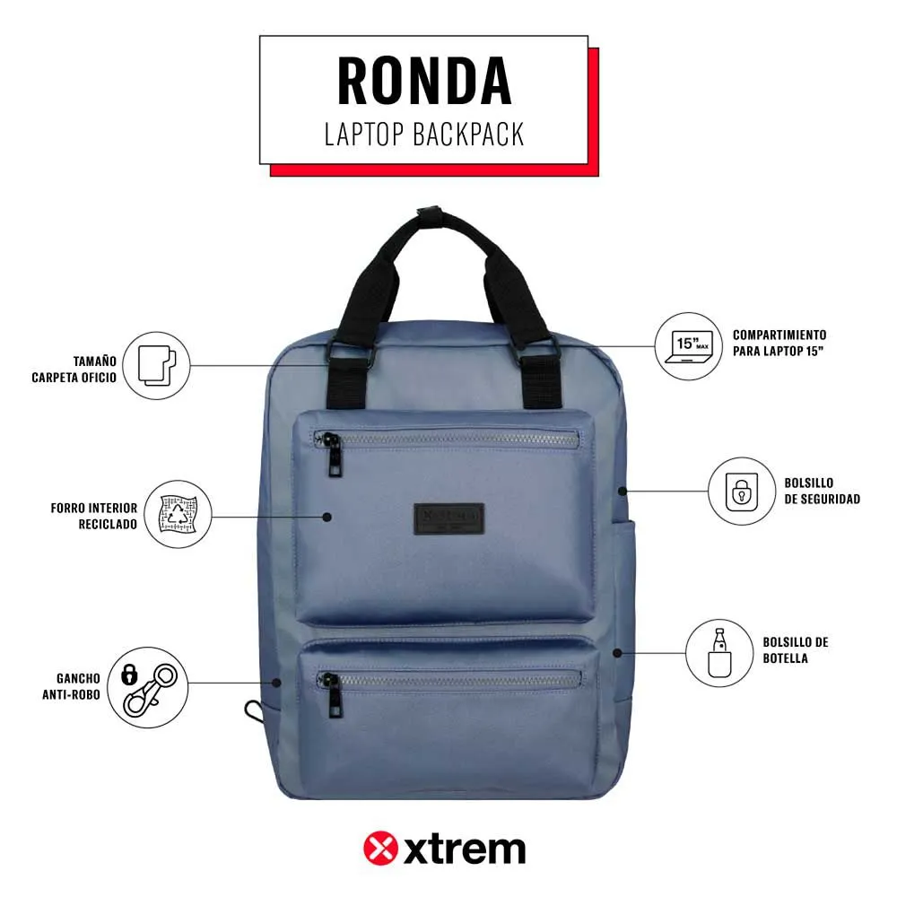 Mochila Notebook Xtrem Ronda 5XT Azul 15"