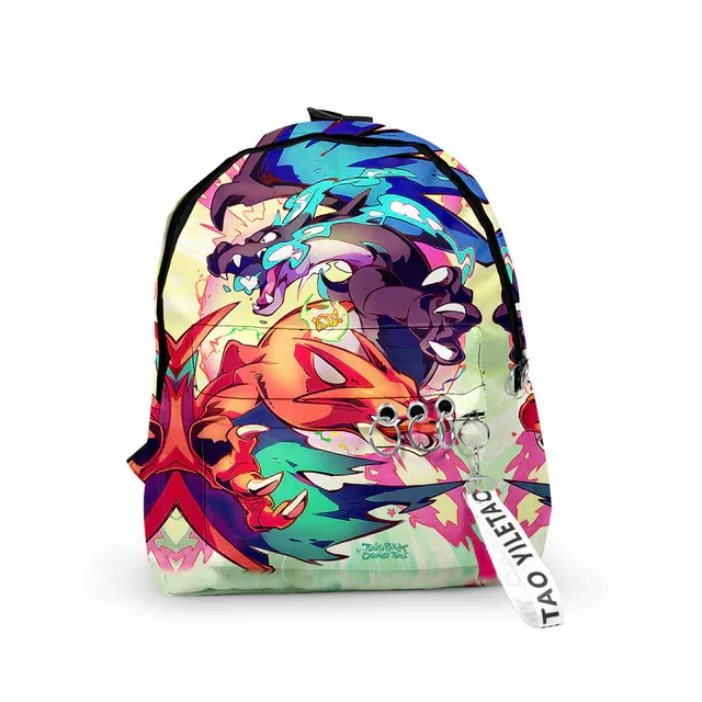 Mochila Pokémon Mega Fireball X y Mega Fireball Y