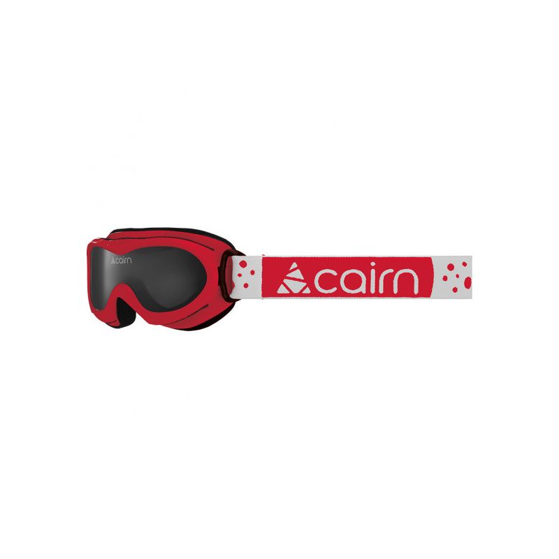 Máscara de esquí infantil Cairn Bug (Shiny Red)
