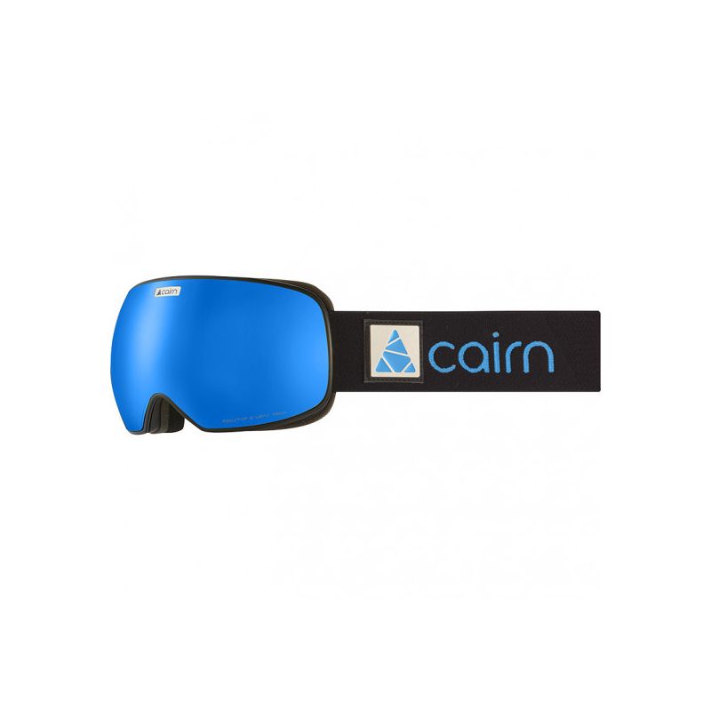 Máscara de esquí para adultos Cairn Gravity Spx3 [ium] (Mat Black Blue)