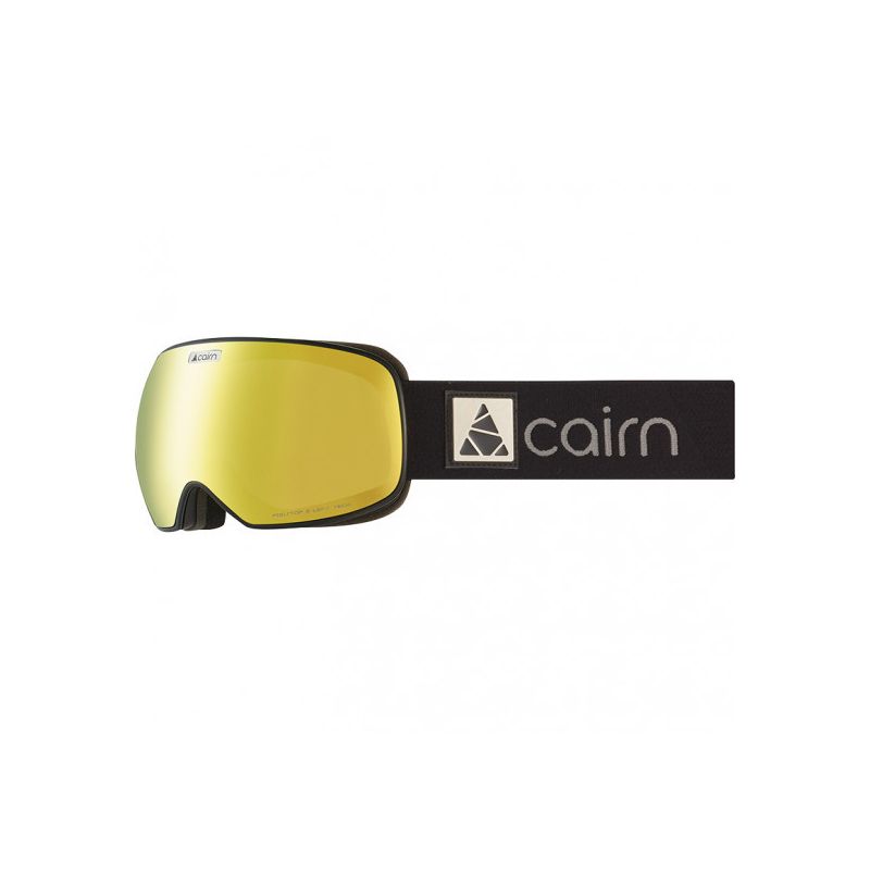 Máscara de esquí para adultos Cairn Gravity Spx3 [ium] (Mat Black Gold)