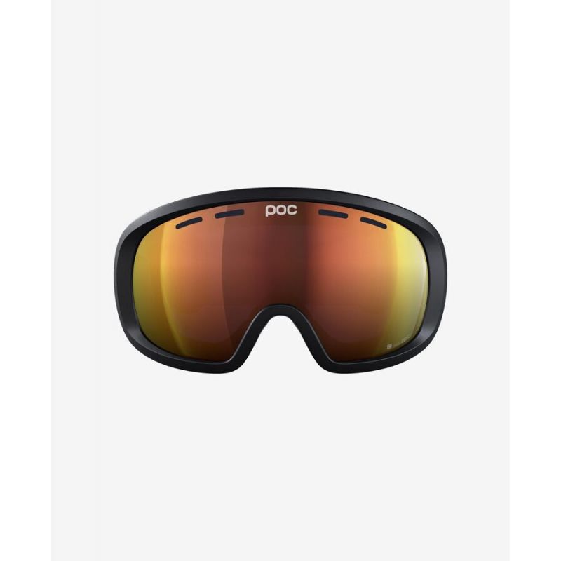 Máscara POC Fovea Mid Clarity (Negro uranio/Naranja pektris)