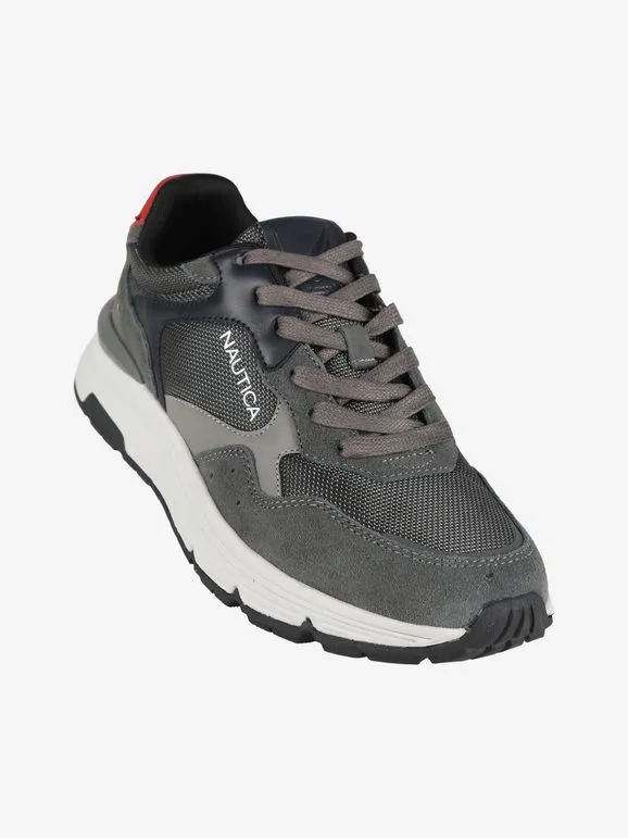 Nautica Zapatillas de piel para hombre.