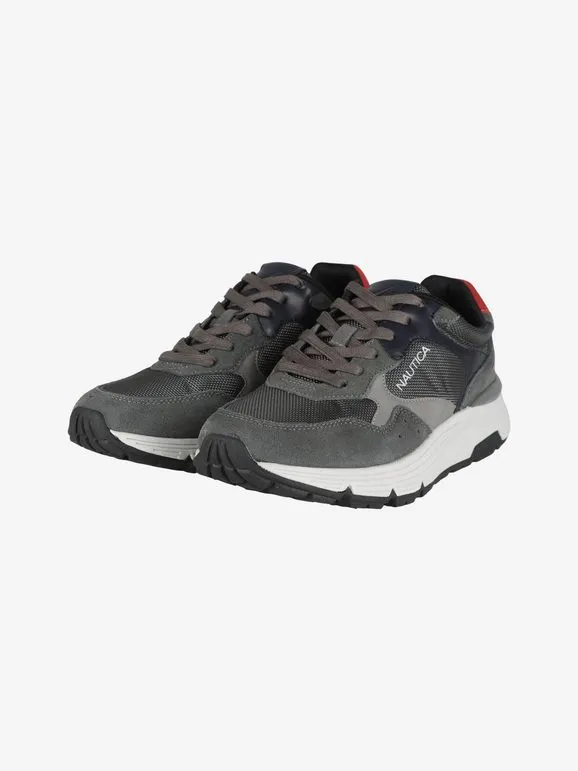 Nautica Zapatillas de piel para hombre.