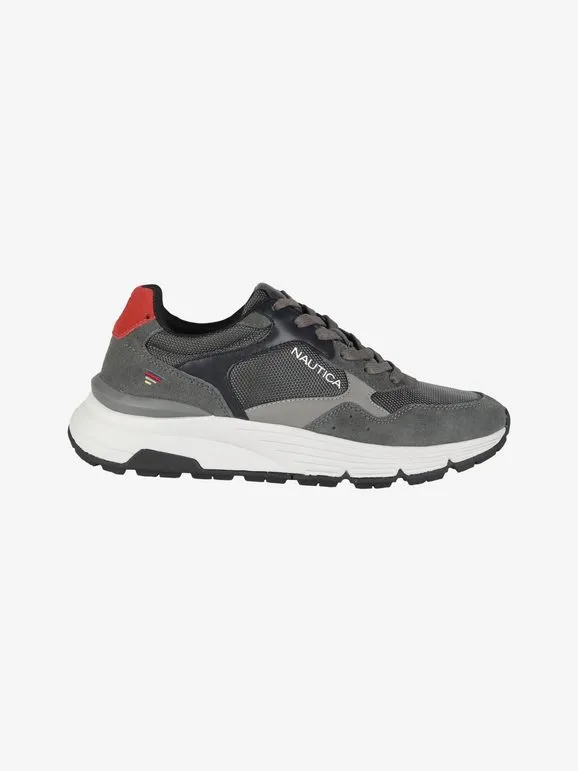 Nautica Zapatillas de piel para hombre.