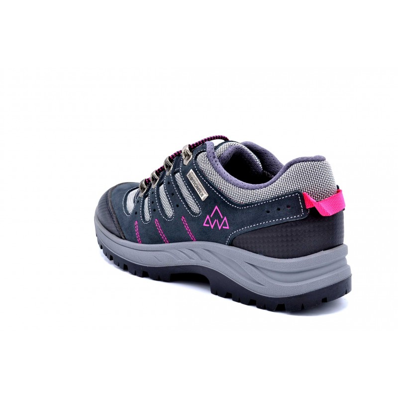 Notton 7001s gris/rosa | Zapatilla impermeable de trekking