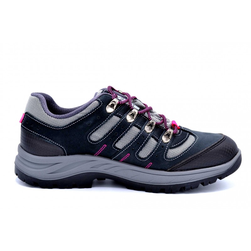 Notton 7001s gris/rosa | Zapatilla impermeable de trekking