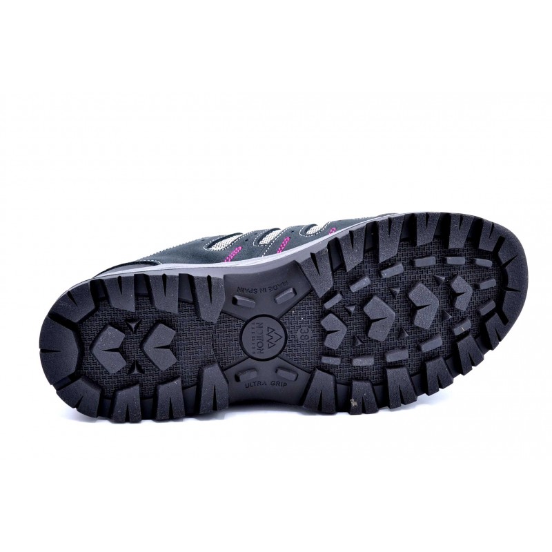 Notton 7001s gris/rosa | Zapatilla impermeable de trekking
