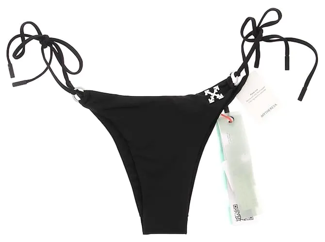 OFF WHITE OFFWHITE BAñADOR T.FR 40 POLIéSTER NEGRO 