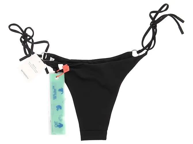 OFF WHITE OFFWHITE BAñADOR T.FR 40 POLIéSTER NEGRO 