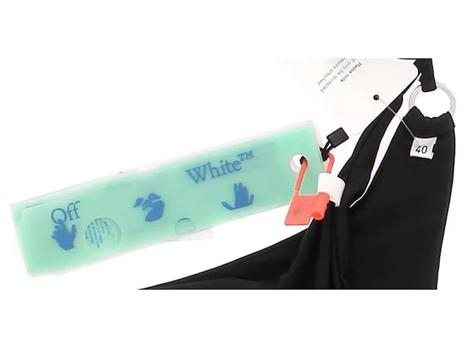 OFF WHITE OFFWHITE BAñADOR T.FR 40 POLIéSTER NEGRO 