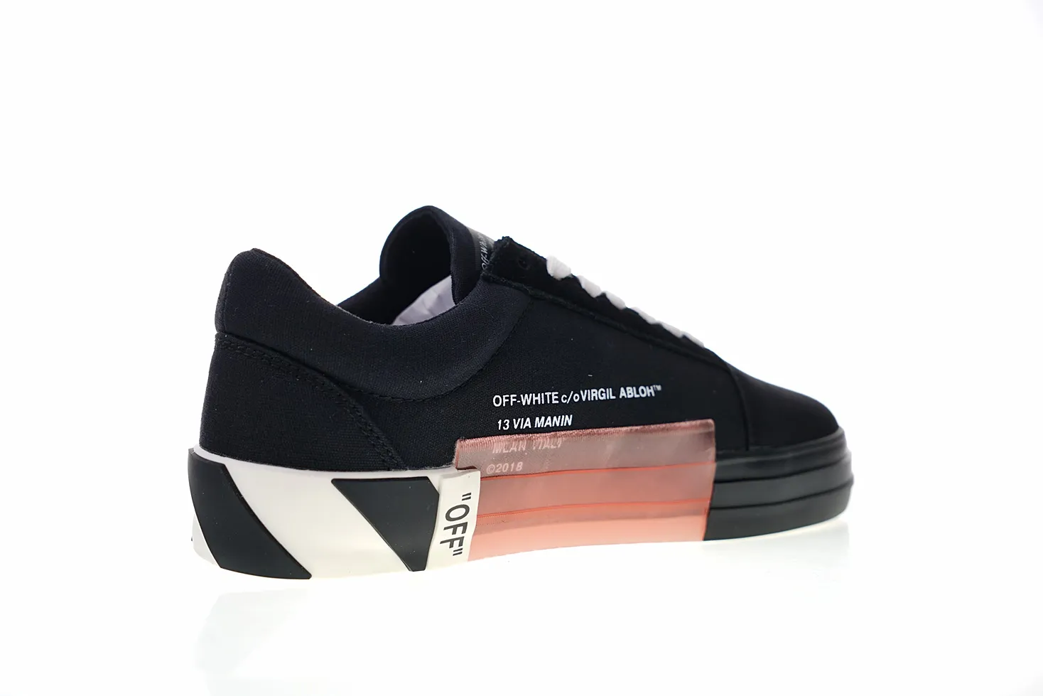 OFFWHITE VULCANISED VIRGIL ABLOH VULC LOW TOP