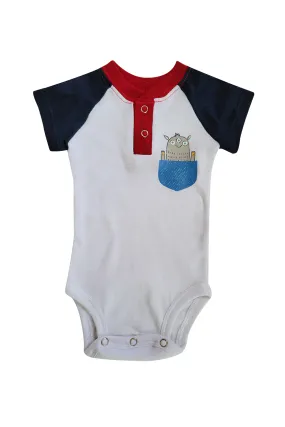 Paalero Henley Manga Corta . Bolsita marciano