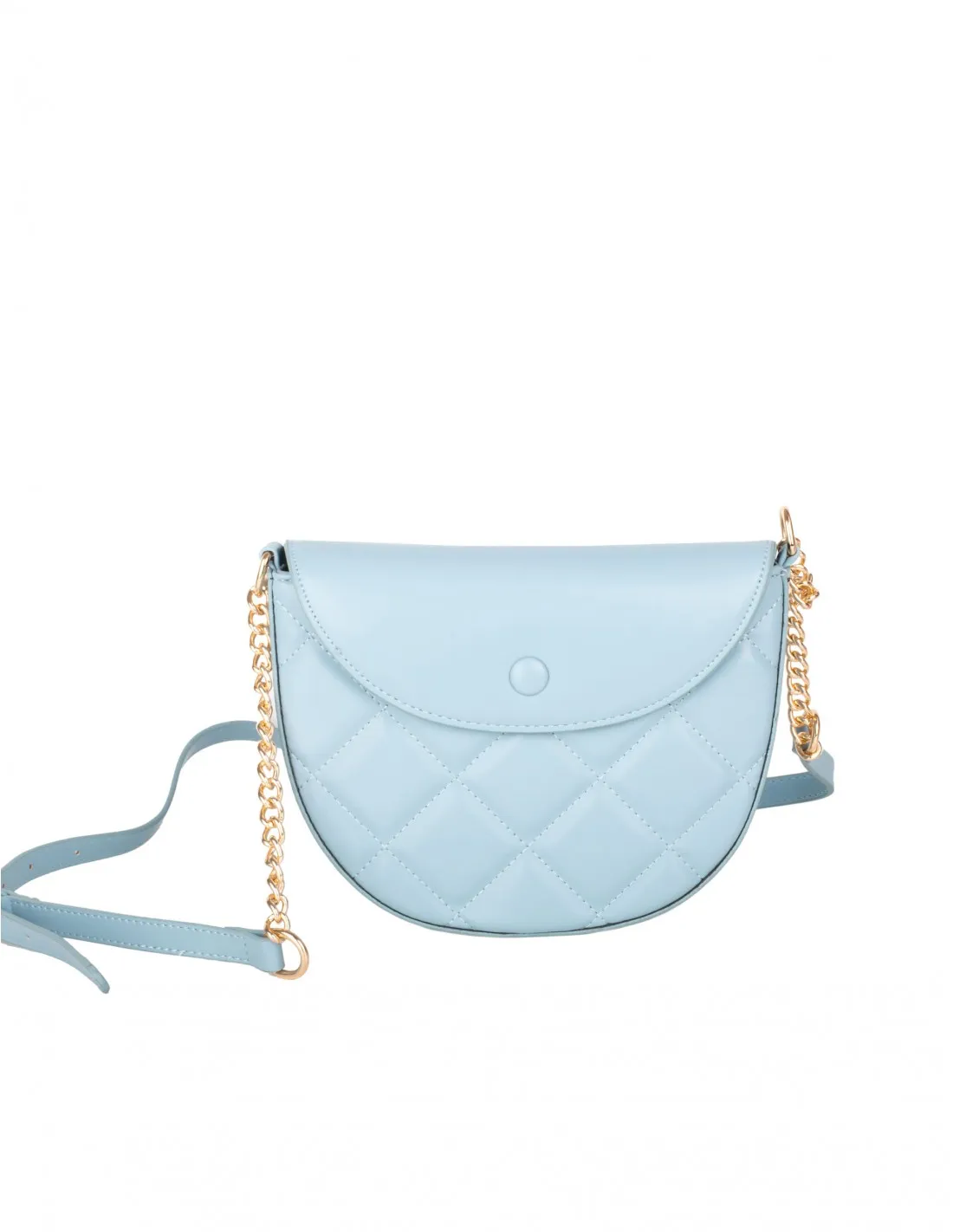 Pack Bolso y Monedero Acolchado Azul Pastel