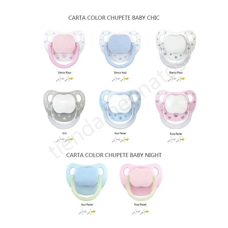 Pack de 2 chupetes frase Padrinos