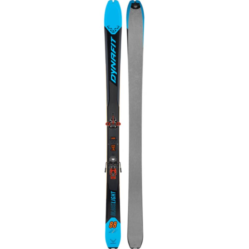 Pack esquí de travesía para hombre Dynafit Conjunto de esquí Blacklight 88 Speed (azul escarcha/negro carbón)