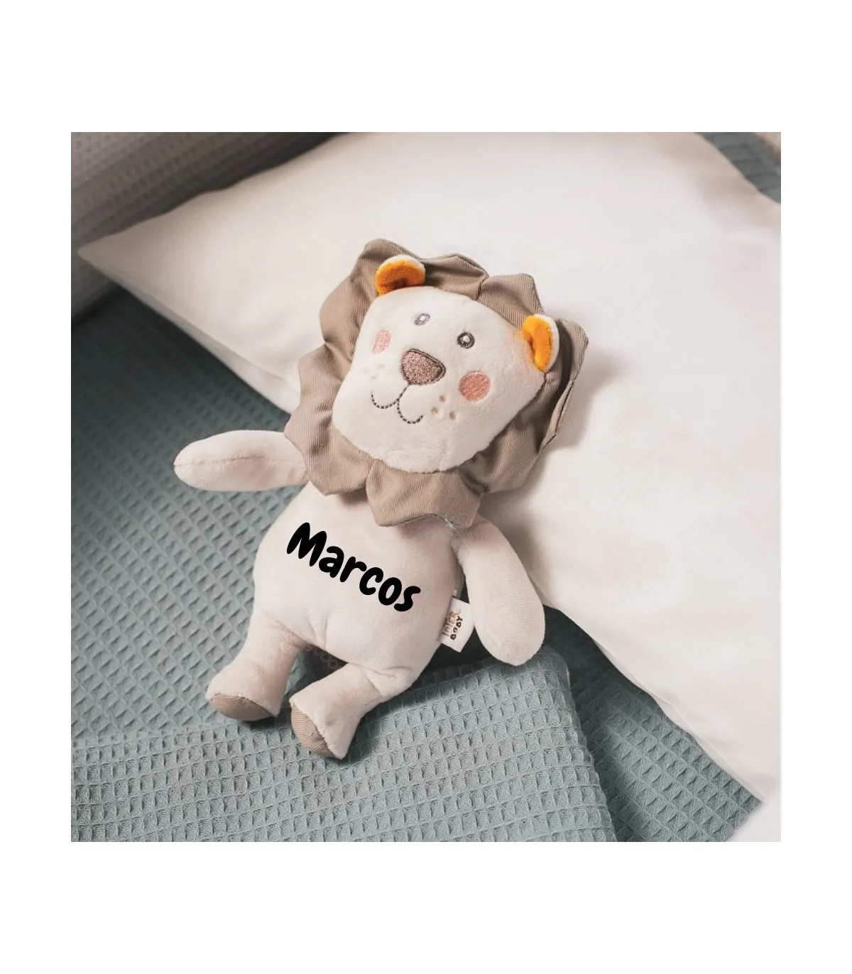 Pack Regalo Bebé: Peluche Personalizado con Mantita