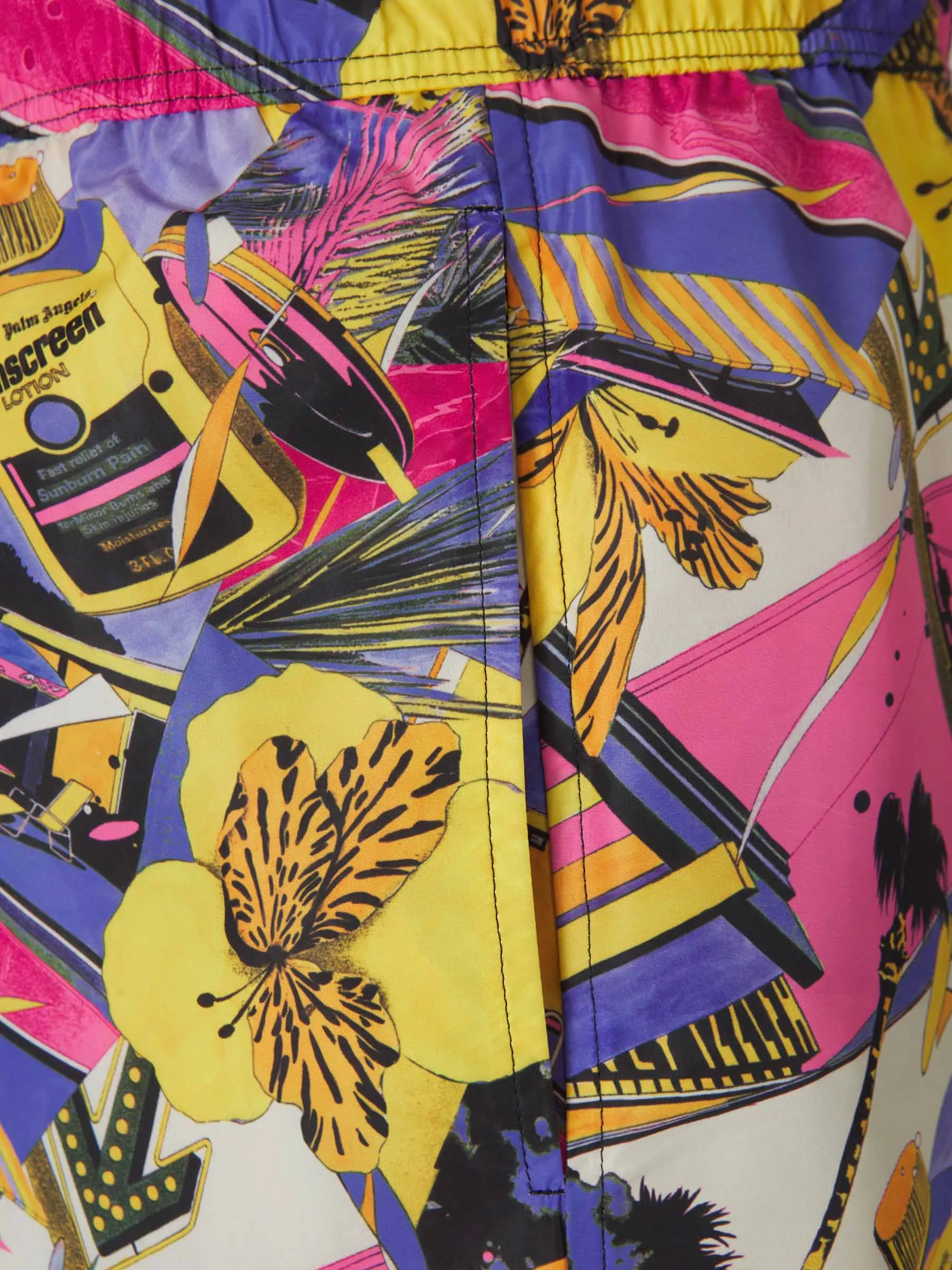 Palm Angels Bañador Técnico Estampado
