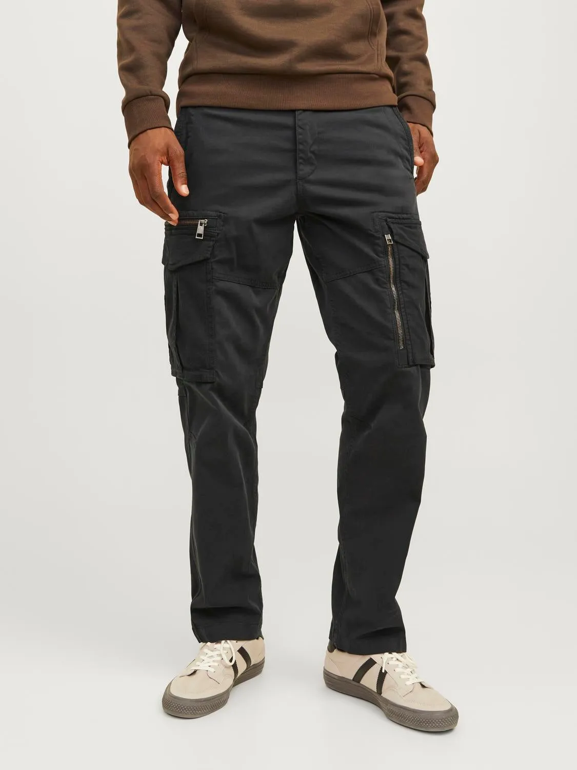 Pantalones cargo Corte relaxed | Negro | Jack & Jones®