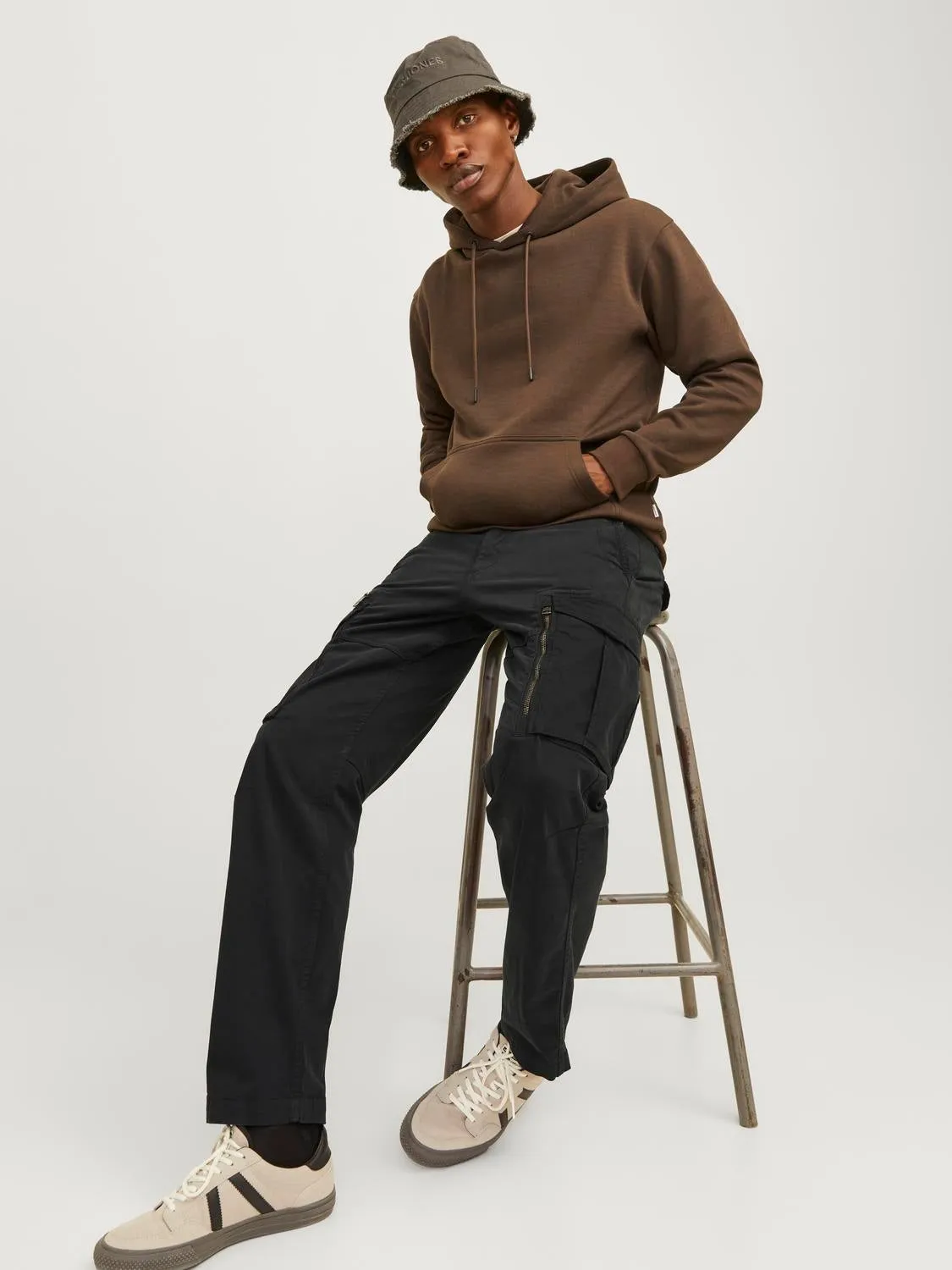 Pantalones cargo Corte relaxed | Negro | Jack & Jones®