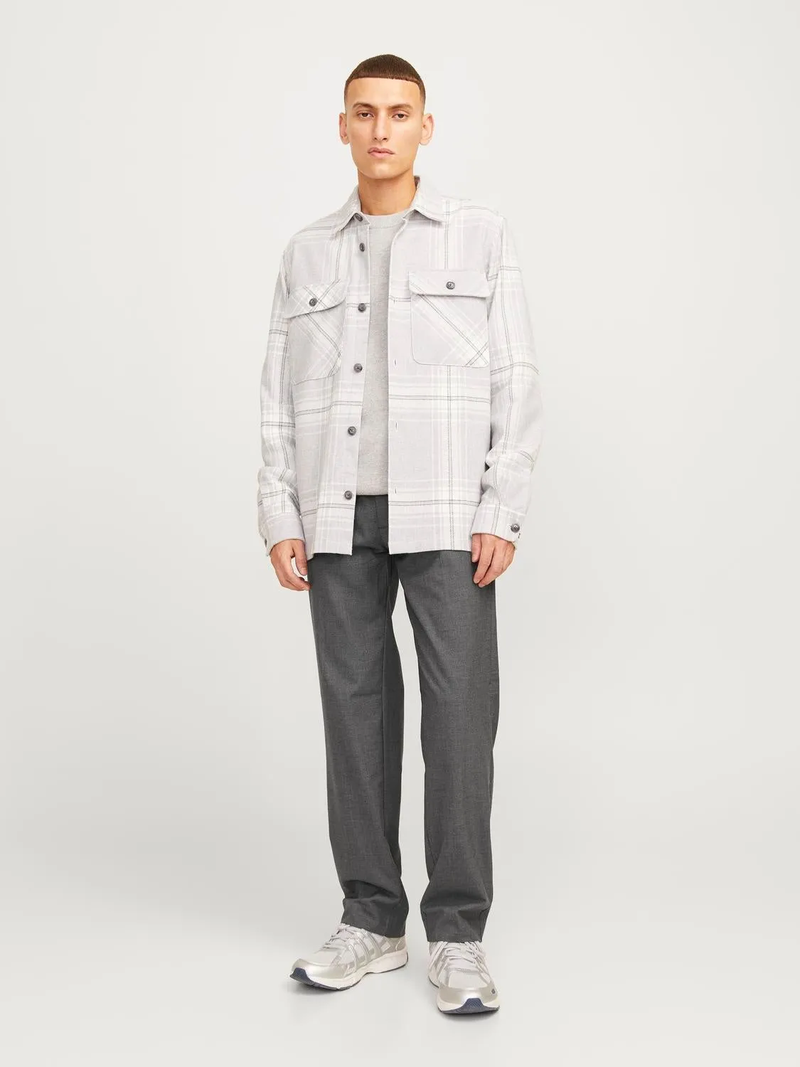 Pantalones chinos Corte loose | Gris oscuro | Jack & Jones®