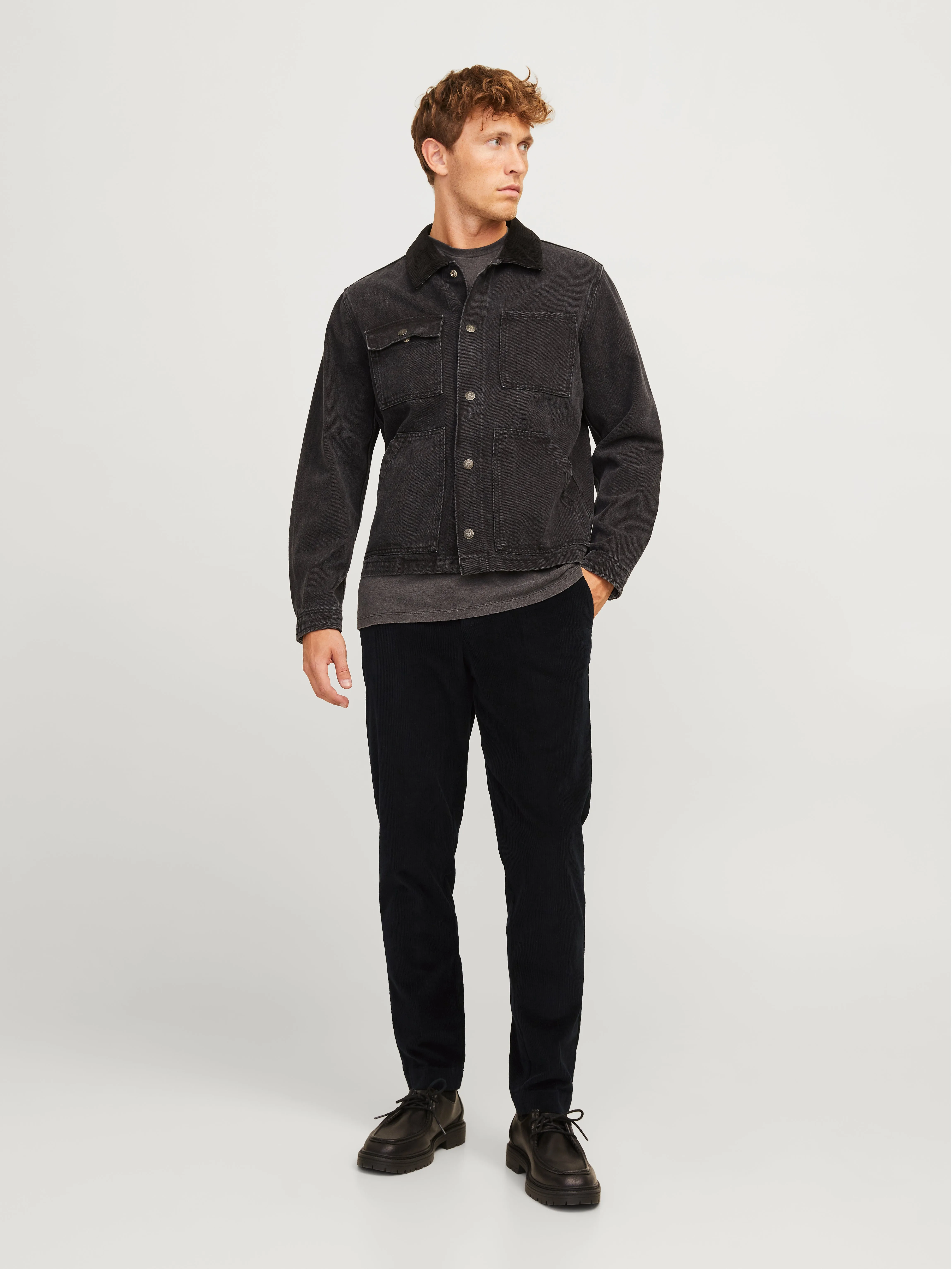 Pantalones chinos Corte tapered | Negro | Jack & Jones®