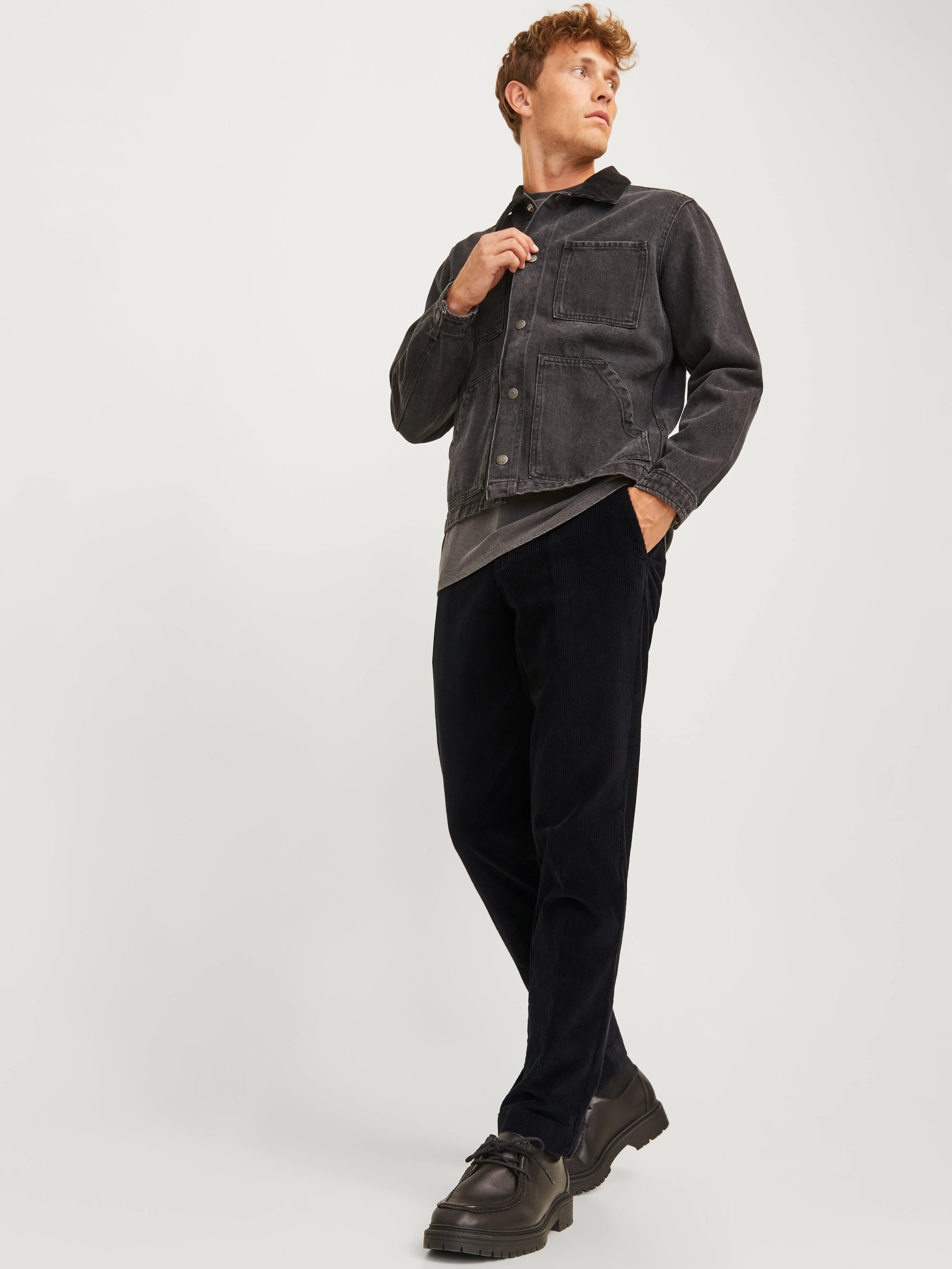 Pantalones chinos Corte tapered | Negro | Jack & Jones®