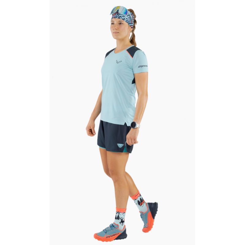 Pantalones cortos de trail Dynafit ALPINE PRO 2/1 SHORTS (arándano MARINE BLUE) mujer