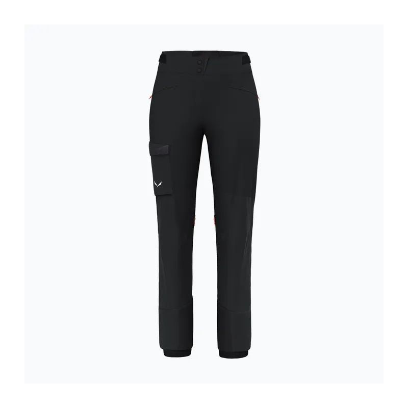 Pantalones esquí mujer Salewa SELLA DST HYB PANT (black out)