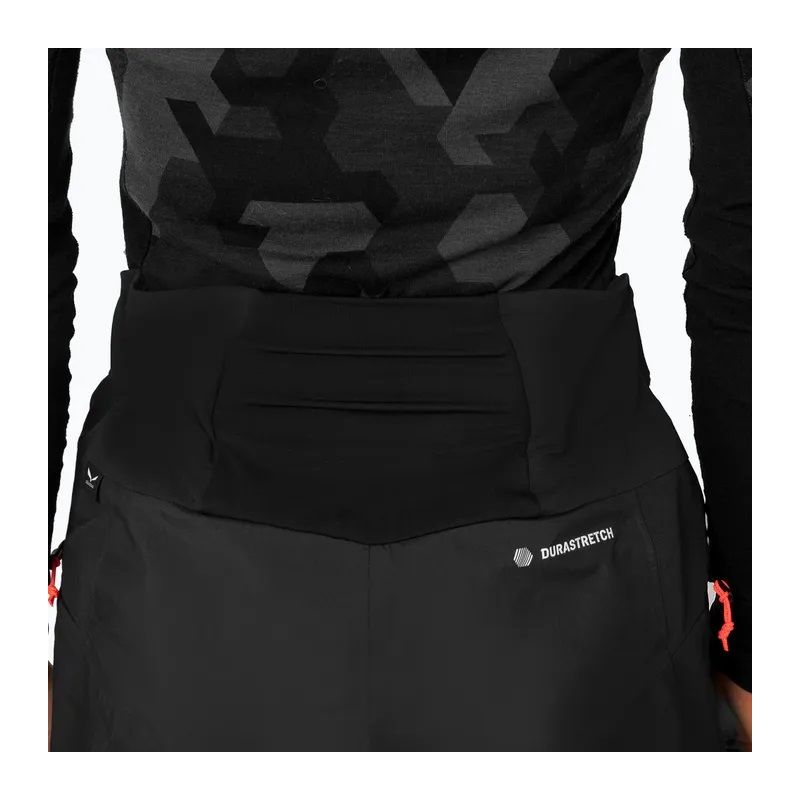 Pantalones esquí mujer Salewa SELLA DST HYB PANT (black out)