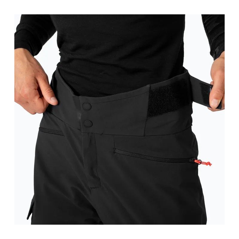 Pantalones esquí mujer Salewa SELLA DST HYB PANT (black out)