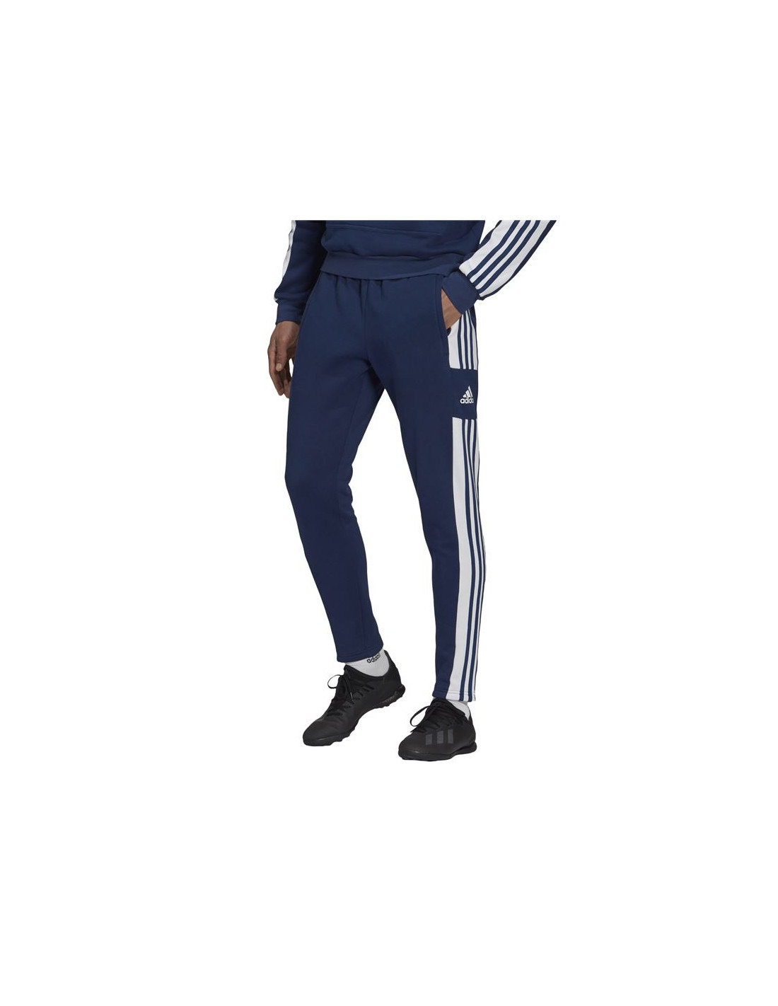 Pantalones largos de fútbol adidas Squadra 21 M Navy Blue